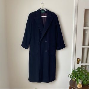 Vintage Ralph Lauren Navy Coat